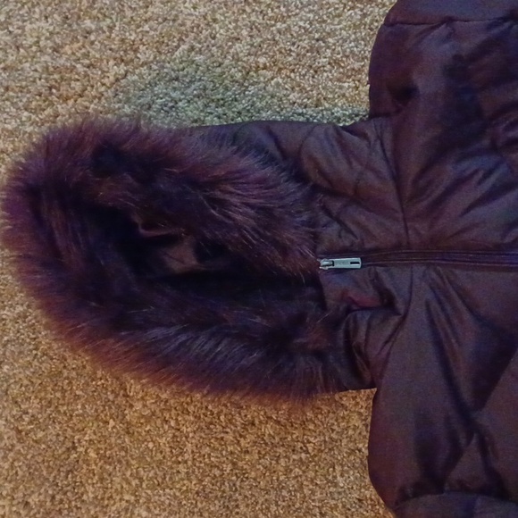 Kenneth Cole Reaction Down Jacket-XXL-Dark Plum - Picture 3 of 8